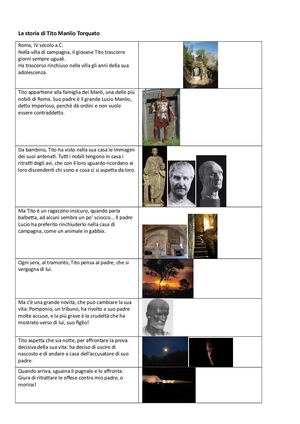 La storia di Tito Manlio Torquato