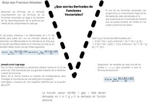 Derivadas De Funciones Vectoriales V De Gowin