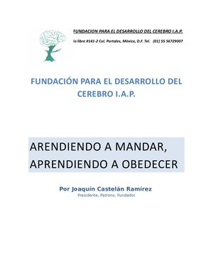 Aprendiendo A Mandar Ultima Revision Iii Ivdocx
