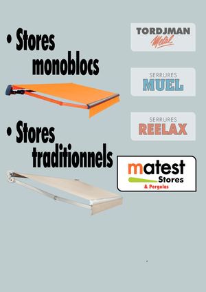 Stores Monoblocs Traditionnels