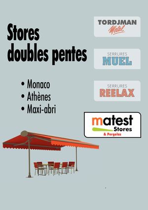 Stores Doubles Pentes