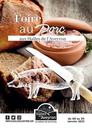 Foire au porc aux Halles de l'Aveyron