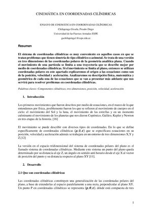 Ensayo De Componentes Cilíndricos