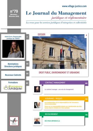 Journal du Management Juridique 79