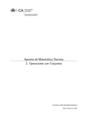 Operación Entre Conjuntos 2