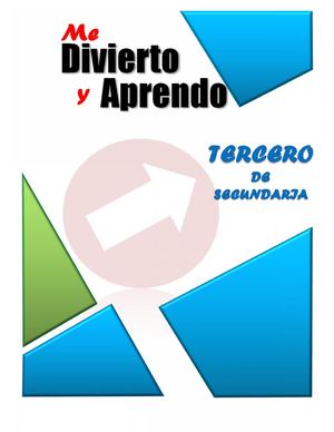 Libro Verano 2021 Secundaria Tercero