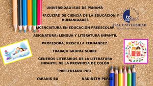 GENEROS LITERARIOS II PARTE