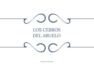 Manual De Señalética - Los Cedros Del Abuelo