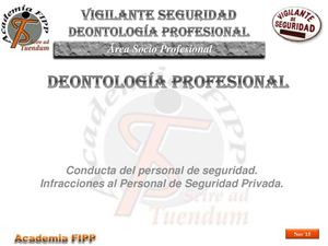 SP03 50 - Infracciones Del Personal De Seguridad Privada