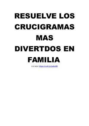 CRUCIGRAMAS