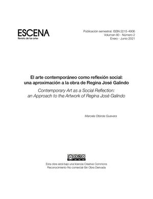 Marcela Otárola Regina José