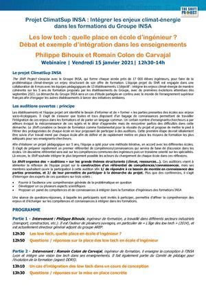 15012021 Programme Audition Ouverte Bihouix Colon - Projet Climat Sup INSA