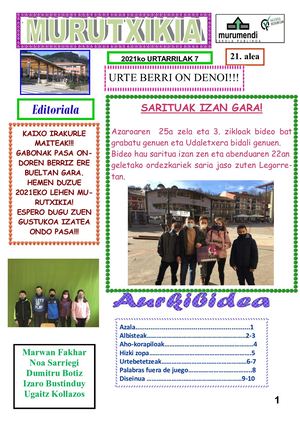 21 Alea (Urtarrilak 7)