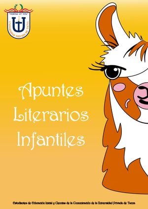 Apuntes Literarios Infantiles