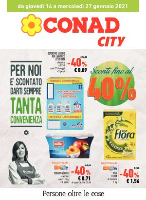 Volantino Conad City Sardegna Nord Ovest 14 Gennaio 27 Gennaio