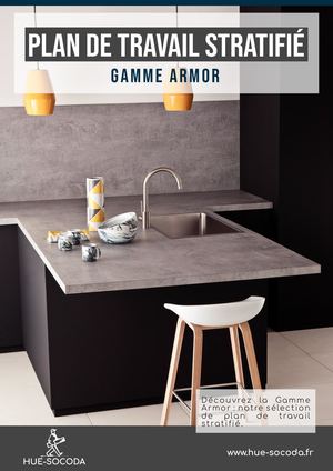 Plan de travail stratifié - Gamme Armor 2020