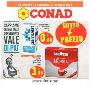 Volantino CONAD 2101M Dal 11 Gennaio Nord