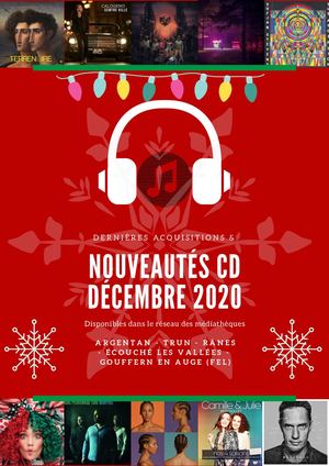 Nouveautés Cd Décembre 2020