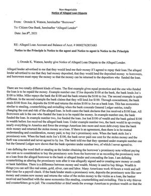 Notarized Documents To Citizen One Bank Copy