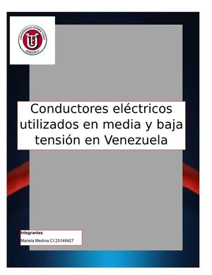 Conductores Electrico En Media Y Baja Tension