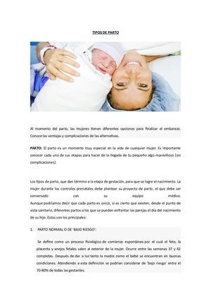 Tipos De Parto