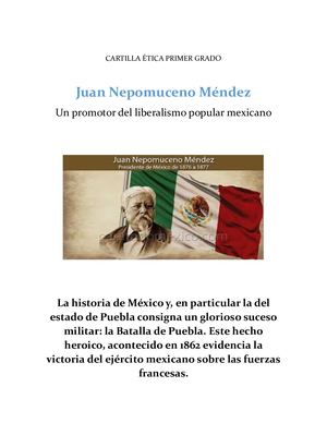 Cartilla Etica Juan N Mendez