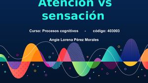 Atención Vs Sensación