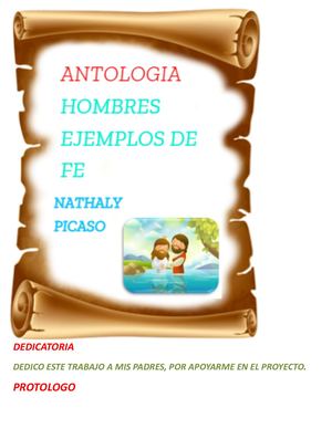 Antología Hombres Ejemplos De Fé 2