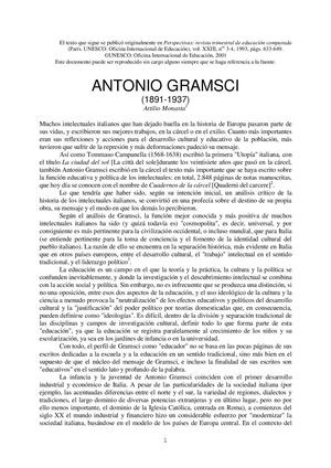 Antonio Gramsci