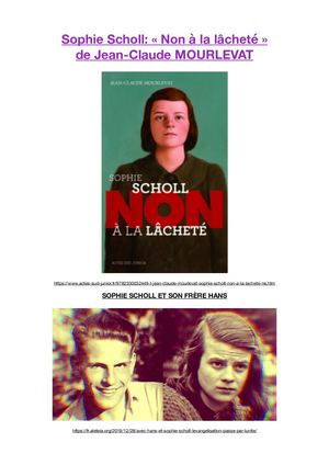 Sophie Scholl