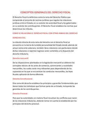 Derecho Fiscal Tarea 0 1