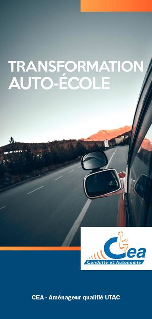 CEA TRANSFORMATION AUTO-ECOLE