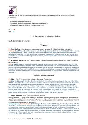 Héros et héroïnes de BD