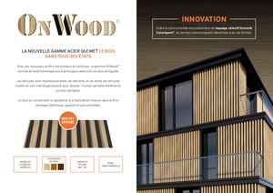 Présentation Gamme Onwood