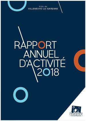 Rapport annuel d'activités de Villeneuve-la-Garenne  2018