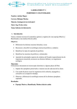 Informe De Laboratorio #1