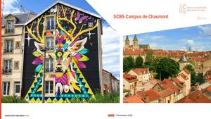 Présentation SCBS - South Champagne Business School pour le campus de Chaumont