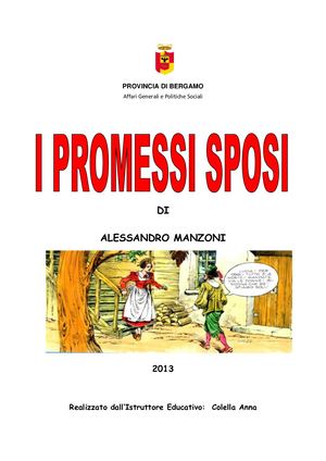 I Promessi Sposi A Fumetti