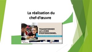 Présentation Du Chef D'oeuvre