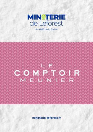 Carte des Farines Comptoir Meunier
