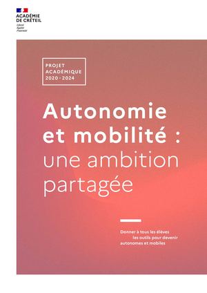 Projet Academique Creteil 2020 2024
