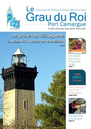 Journal d’Information Municipal Le Grau du Roi Port Camargue n°182 Décembre janvier février 2020