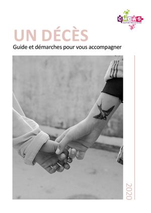 Livret - Démarches en cas de décès