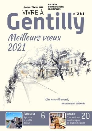 Vivre à Gentilly n°281 - Janvier-février 2021