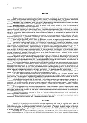 Bhisma Parva 1 Xliv En Español