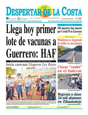 Edición impresa 12/01/2021