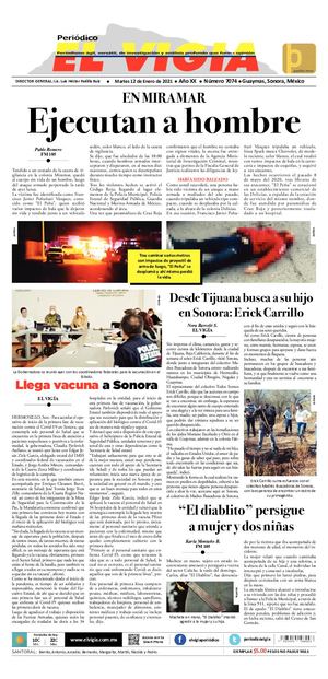 12 de enero del 2021