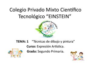 Expresión Artística Segundo Primaria