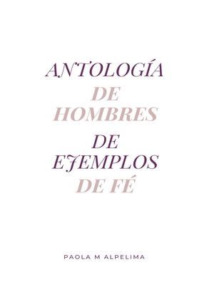 Antologia De Hombres De Fe