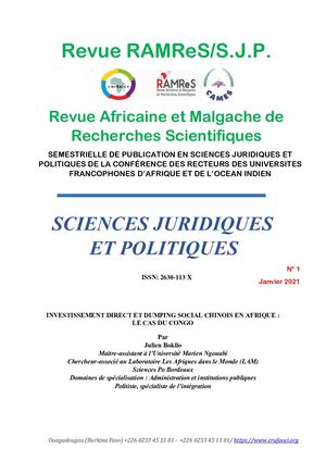 Investissement direct et dumping social chinois en Afrique : le cas du Congo